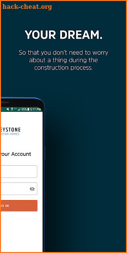 My Keystone Custom Home screenshot
