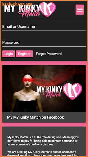 My Kinky Match - free kinky dating app screenshot