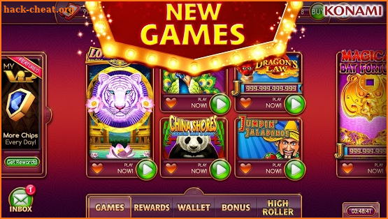 my KONAMI Slots - Free Vegas Casino Slot Machines screenshot