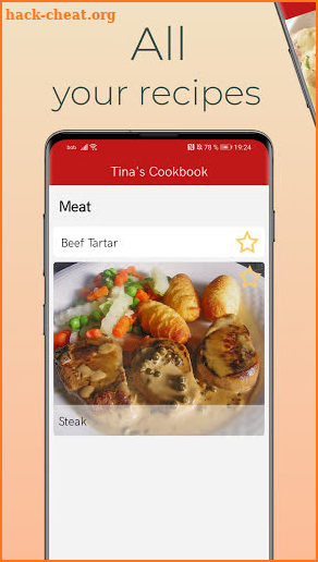 My Kookbook | Create your own cookbook screenshot