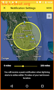 My Lightning Tracker Pro - Live Thunderstorm Map screenshot