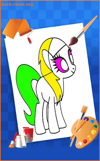 My Little Pony Coloring unicorn screenshot