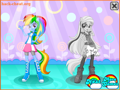 My Little Pony Hair Design screenshot