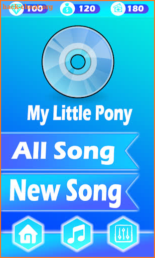 My Little Pony Piano Game screenshot