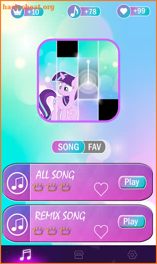 My Little Pony Piano Tiles screenshot