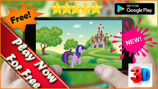My Little Unicorn Pony Run Adventure Game screenshot