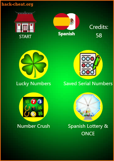 My lucky numbers daily random number generator app screenshot