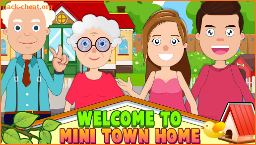 My mini town: home games for kids- My family games screenshot