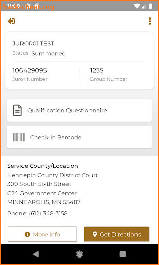 My Minnesota Juror screenshot
