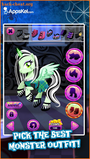 My Monster Pony Dress-up Game screenshot