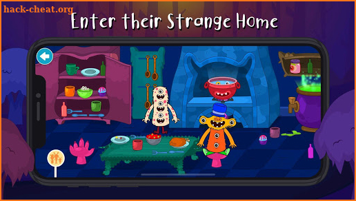 My Monster Town - Playhouse Games for Kids screenshot