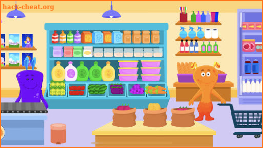 My Monster Town - Supermarket Grocery Store Games screenshot