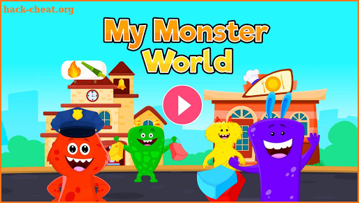 My Monster World - Town Play Games for Kids screenshot