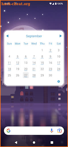 My Month Calendar Widget screenshot