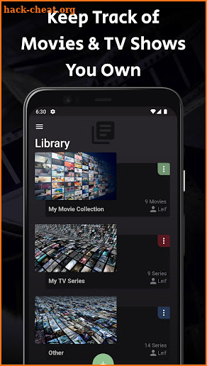 My Movie Collection Database screenshot