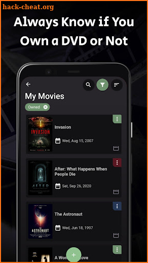 My Movie Collection Database screenshot