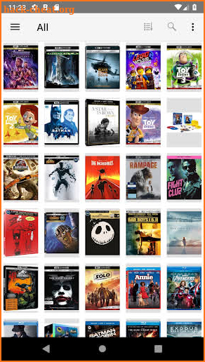 My Movies by Blu-ray.com screenshot