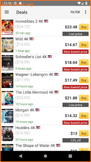 My Movies by Blu-ray.com screenshot