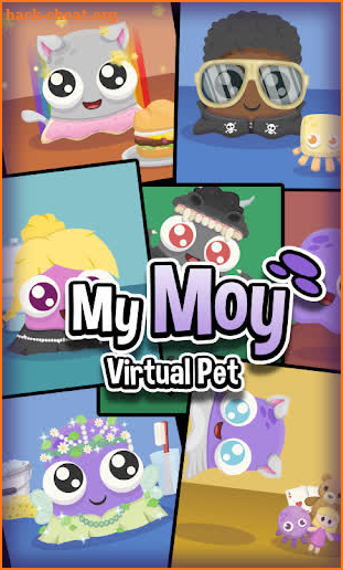 My Moy 🐙 Virtual Pet Game screenshot