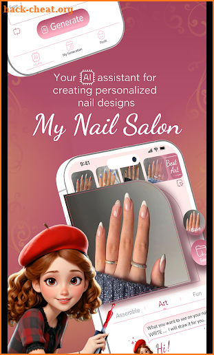 My Nail Salon: AI Design & Art screenshot