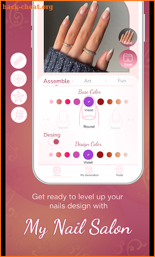 My Nail Salon: AI Design & Art screenshot