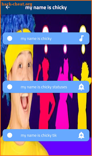 My name is chicky screenshot