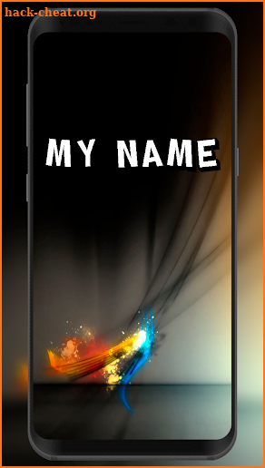 My Name on Your Smartphone screenshot