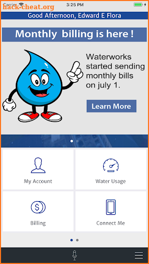 My NNWW Water App screenshot