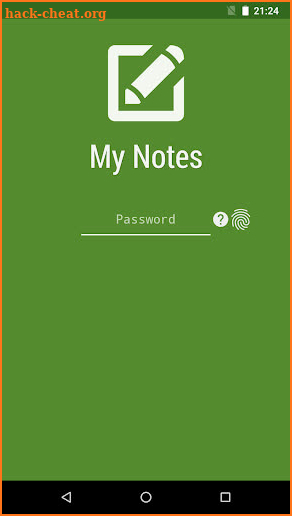 My Notes - Notepad screenshot