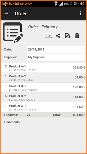 My Orders Pro screenshot