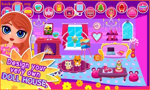 My Own Family Doll House Game screenshot