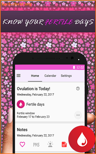 My Period Tracker - Ovulation Calendar & Fertility screenshot