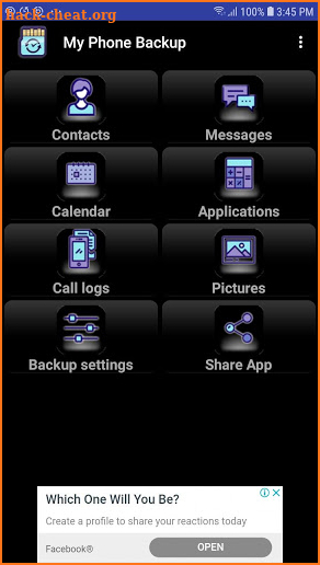 My Phone Backup and Restore screenshot
