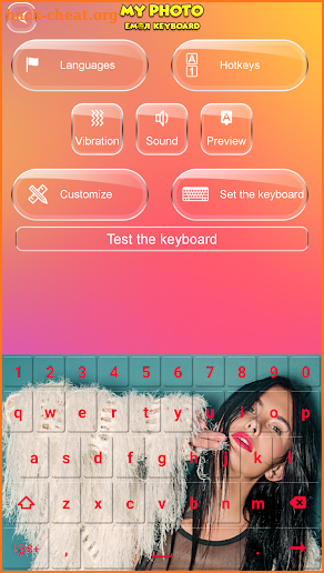 My Photo Emoji Keyboard screenshot