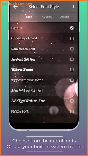 My Photo Keyboard - custom theme screenshot