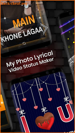 My Photo Lyrical Video Status Maker With Music screenshot