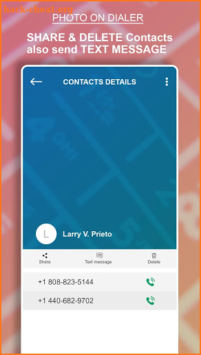 My Photo On My Phone Dialer screenshot