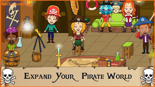 My Pirate Town - Sea Treasure Island Quest Games screenshot