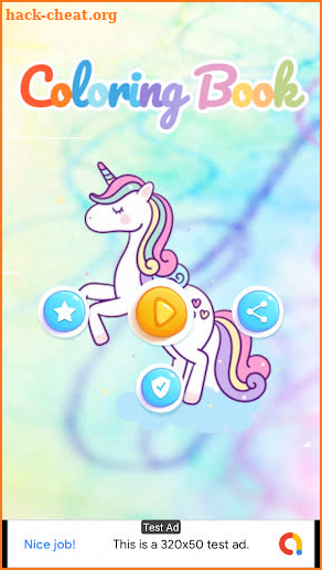 My Pony Horse Coloring Book screenshot