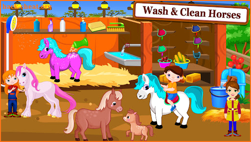 My Pony Horse Stable Town Life screenshot