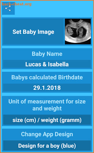 my Pregnancy App screenshot