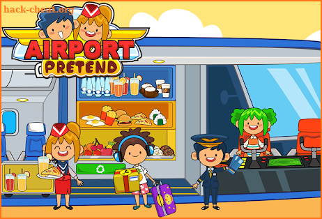 My Pretend Airport - Kids Travel Town FREE screenshot