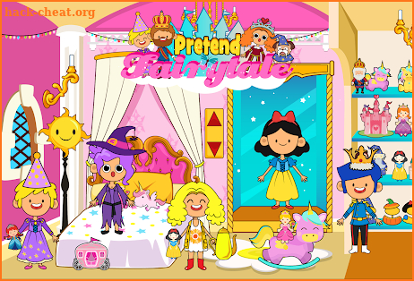 My Pretend Fairytale Land - Kids Royal Family Game screenshot