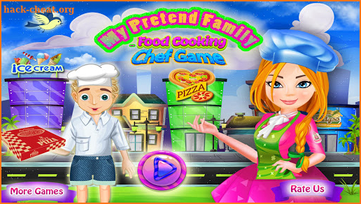 My Pretend Family - Food Cooking Chef Game screenshot