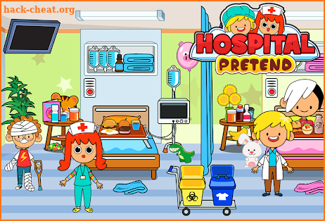 My Pretend Hospital - Kids Hospital Town Life FREE screenshot