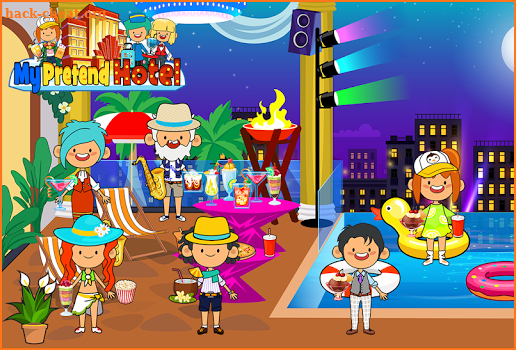 My Pretend Hotel - Kids Luxury Summer Vacation screenshot