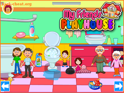 My Pretend House - Kids Family & Dollhouse Games screenshot