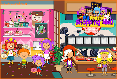 My Pretend Mall - Kids Shopping Center Town Games screenshot