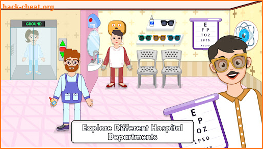 My Pretend Town Hospital Life screenshot