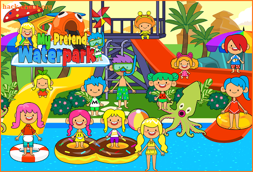 My Pretend Waterpark - Kids Summer Splash Pad FREE screenshot